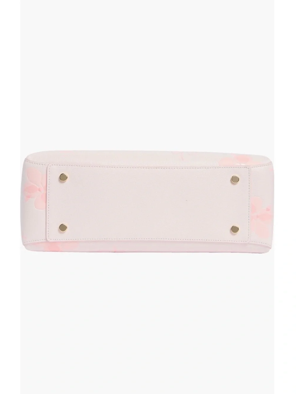 Kate Spade New York serena spring pansies embossed satchel
